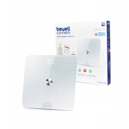 Waga Łazienkowa Pomiar Bmi Bewell Connect BW-SC3W, 1