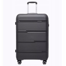 Walizka Średnia Polipropylen Puccini Casablanca PP023B-1 Czarna