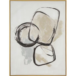 EUROFIRANY Obraz 579 60 x 80 cm Beżowy