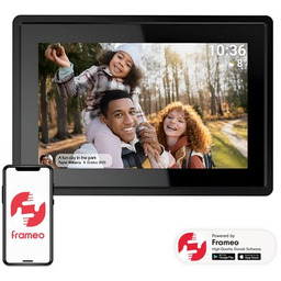 DENVER Ramka cyfrowa Frameo PFF-725B Czarny