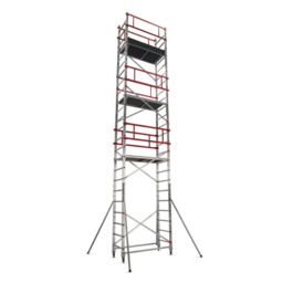Rusztowanie jezdne aluminiowe GIERRE G-TA2100FL 8,30 m modułowe
