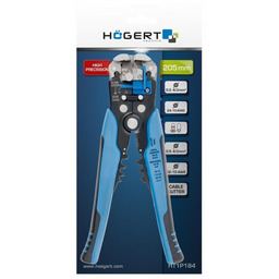 Hogert Technik HT1P184 Szczypce do usuwania izolacji Długość: