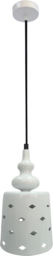 Candellux HAMP 31-51905 lampa wisząca biały klosz metalowy