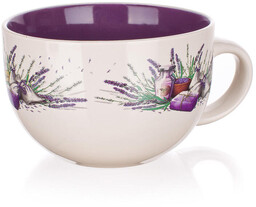 Banquet Kubek ceramiczny jumbo LAWENDA 660 ml