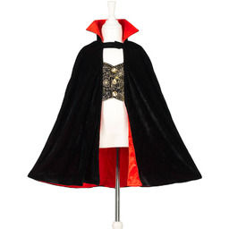 Souza! Kostium Peleryna I Wampirze Zęby Dracula 4-8