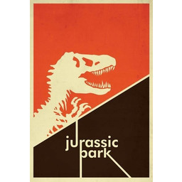 PUZZLE Jurassic Park Dinozaury A3 252 el