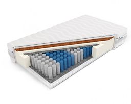 Materac pocket kokos z lateksem Ares 80 x