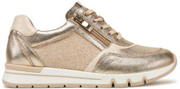 Sneakersy Caprice 9-23725-44 Złoty