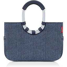 Reisenthel Loopshopper-OS4113 torba Herringbone dark blue M