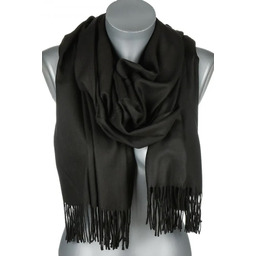 Szalik damski jesienny zimowy GŁADKI szal ciepły