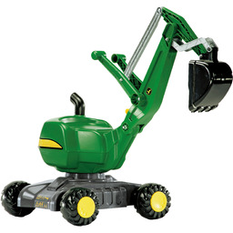 Rolly Toys John Deere Koparka samobieżna Jeździk Zielony