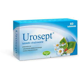 Urosept tabletki drażowane 60 tabl. (4 blist. po