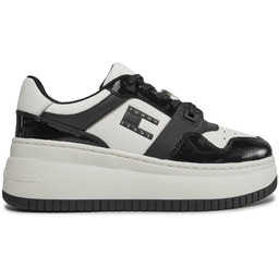Sneakersy Tommy Jeans Tjw Retro Basket Flatform Patent