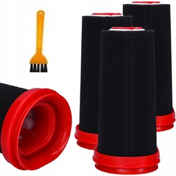 3x Filtr zmywalny Filtry do odkurzacza Bosch Seria