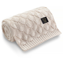 Yosoy Ażurowy Kocyk Shells White Pearl