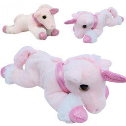 Pluszowy Jednorożec Maskotka Kucyk Unicorn Przytulanka Konik