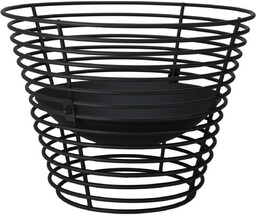 Metalowy kominek Modesto, 53 x wys. 40 cm