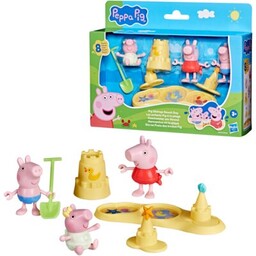 HASBRO Zestaw figurek Świnka Peppa Rodzeństwo na plaży