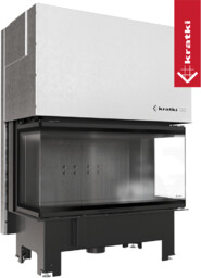 Kominek powietrzny stalowy KRATKI NBC 1000/400 15 kW