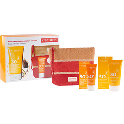 Clarins Set (Sun Body Cream Spf30 150ml +