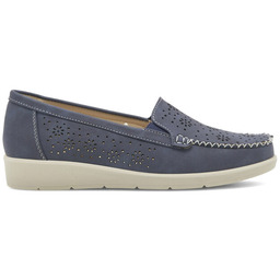 Mokasyny Clara Barson WSS21166-03 Granatowy
