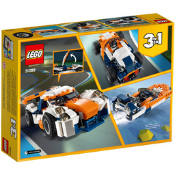 Lego Creator 3 w 1 31089 Słoneczna wyścigówka