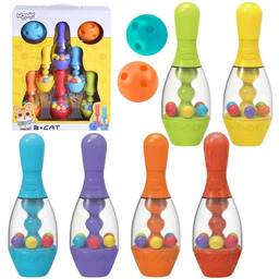 WOOPIE Kolorowe Kręgle Dla Dzieci 8 el.