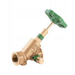 Zawór Antyskażeniowy Zwrotny Skośny 1" Schlosser Grzybkowy Mosiężny