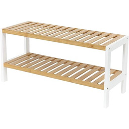 Compactor Regał do przechowywania butów z 2 półkami