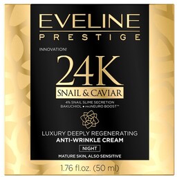 Eveline 24K Snail & Caviar Luksusowy Głęboko Regenerujący