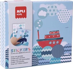 APLI Kids 18363 - Zestaw geometrycznych Gomets statku
