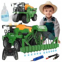 Traktor Zabawka Zdalnie Sterowany Rc Maszyna Rolnicza Opryskiwacz