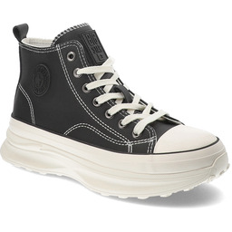 Big Star Czarne Sneakersy Obuwie Na Platformie