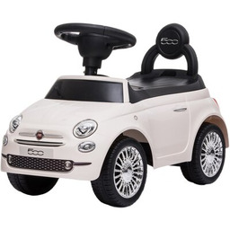 SUN BABY Jeździk Fiat 500 Biały