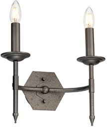 Elstead Lampa ścienna Crown, 2-punktowa