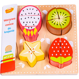 Smily Play, zabawka edukacyjna Warzywa I Owoce