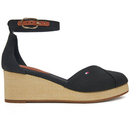 Espadryle Tommy Hilfiger FW0FW08657 Czarny