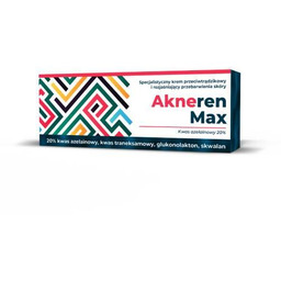 Akneren Max krem przeciwtrądzikowy i rozjaśniający przebarwienia, 30