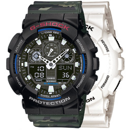 G-SHOCK SET GA-100B-7AER + BEZEL 10378531 + PASEK
