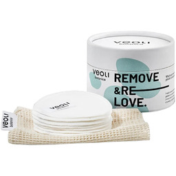 Veoli Botanica Remove And Relove Wielorazowe bambusowe płatki