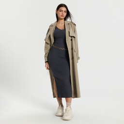 Sinsay - Sukienka maxi - Niebieski