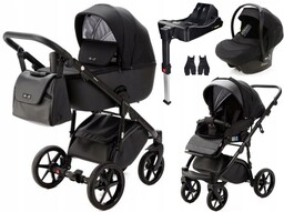Wózek Adamex Nola Fotelik Cosmo I-size Baza Isofix