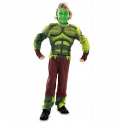Strój Dziecięcy Superbohater Hulk Superbohatera Hulka Zielony 116