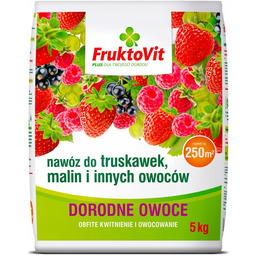 Nawóz do truskawek, malin i innych owoców. Granulat