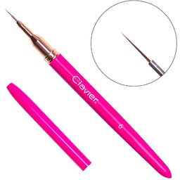 CLAVIER Pędzelek do zdobień 6mm #1 Magenta