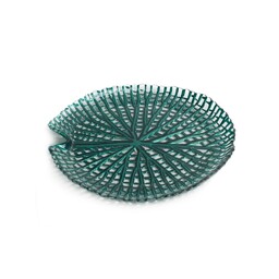 Eurofirany Patera Mela 19x3 turkusowa ze szkła artystycznego