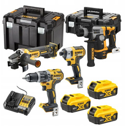 Zestaw elektronarzędzi DeWALT DCG405+DCH172+DCD796+DCF887