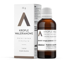 AMARA Krople walerianowe, 35g