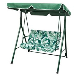 Huśtawka ogrodowa 2 osobowa z daszkiem