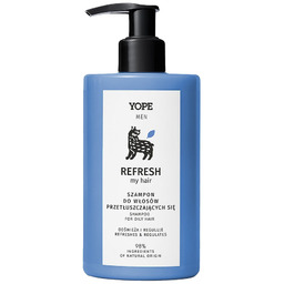 Yope Men, Refresh My Hair, szampon odświeżający